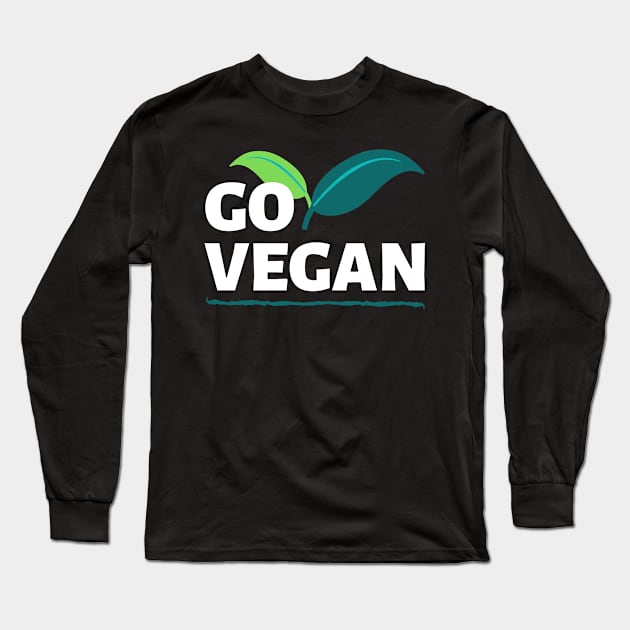 Vegan Long Sleeve T-Shirt by D-Sign IV